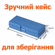 Професійний набір макетних ножів, скальпелів 16 в 1 | Набір для творчості з марганцевої сталі 65#, фото 8