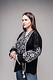 Чорна жіноча туніка "Лілея", фото 3