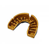 Капа для боксу OPRO Gold - доросла (вік 11+) Чорна, з високим рівнем захисту, фото 9