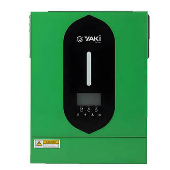 Гібридний інвертор 1000W однофазний на 1.5 кВт 12V Yaki Інвертор для сонячних панелей
