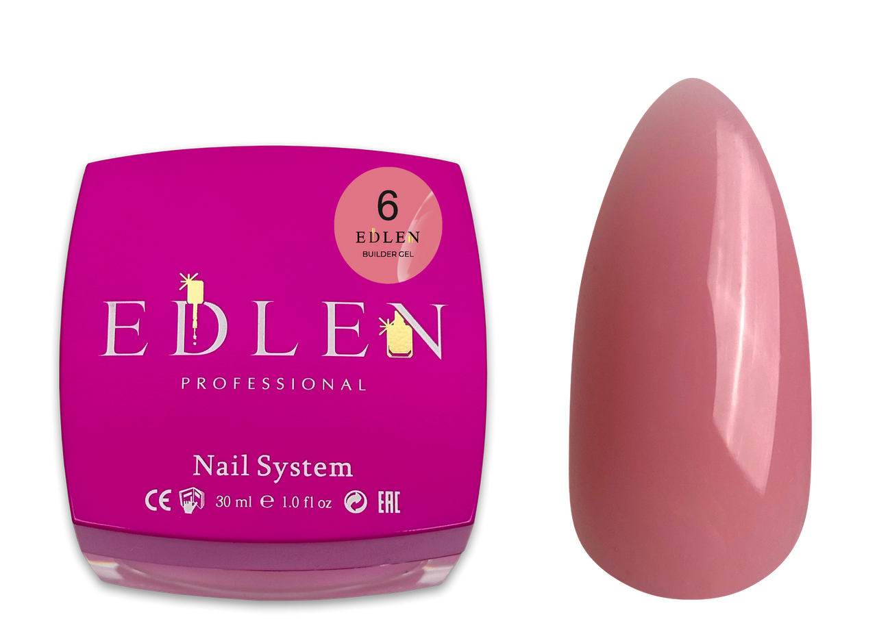 Універсальний гель Edlen Builder gel №06, 30 мл, фото 1