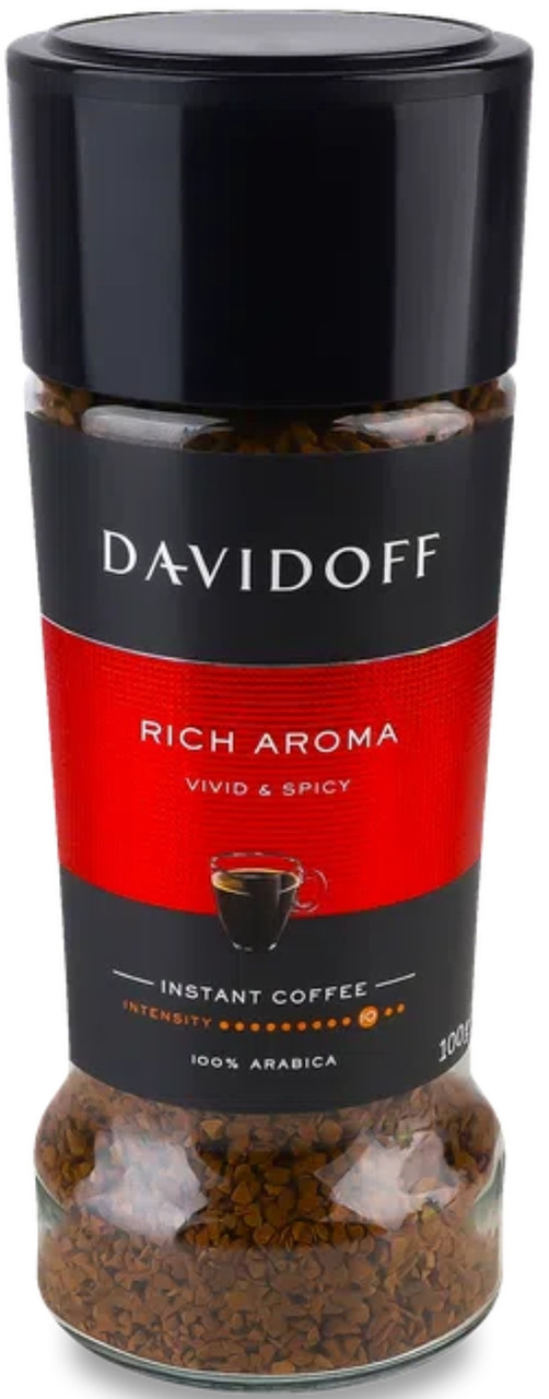ОРИГІНАЛ! Кава розчинна Davidoff Rich Aroma 100% Arabica 100г Німеччина