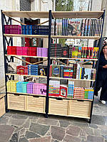 Стелаж для книг Прованс 210*90*35 см