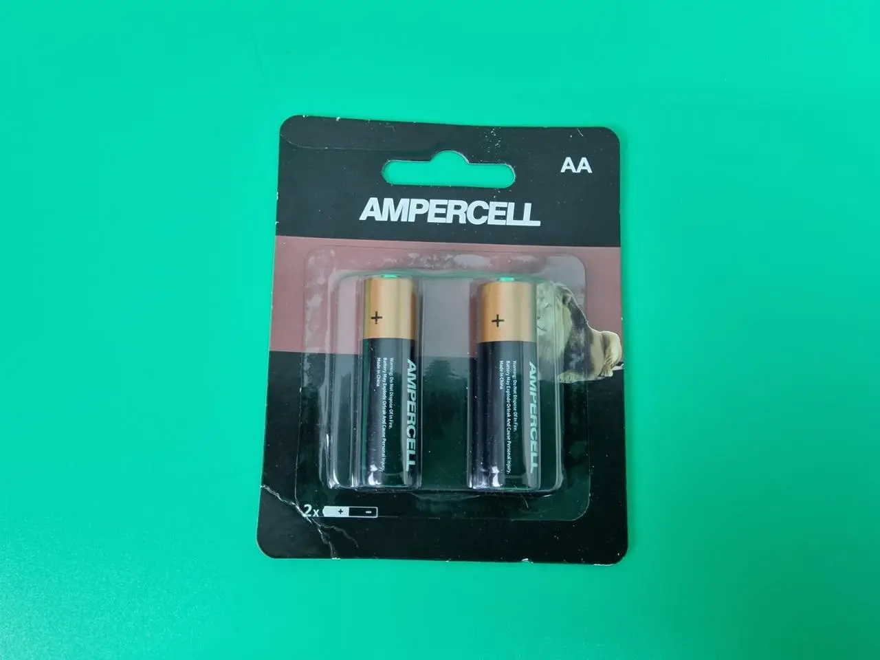 Батарейка AMPERCELL (AAA R3) алкалінові (Б-2) (2 шт)