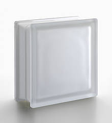 Склоблок Neutro Q19 Т безкольоровий матовий 190х190х80 мм