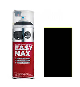 Аерозольна фарба Cosmos Lac Eazy Max RAL 9005 Black (Чорний) 400 мл