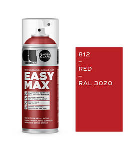 Аерозольна фарба Cosmos Lac Eazy Max RAL 3020 Red (Червоний) 400 мл