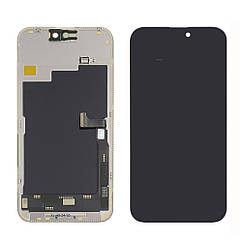 Дисплей для Apple iPhone 15 Pro Max з чорним тачскрином SL-OLED