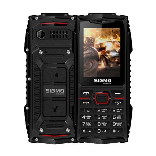 Мобільний телефон Sigma mobile X-treme AZ68 Black/Red, фото 1