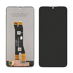 Дисплей для ZTE Blade A55 з чорним тачскрином