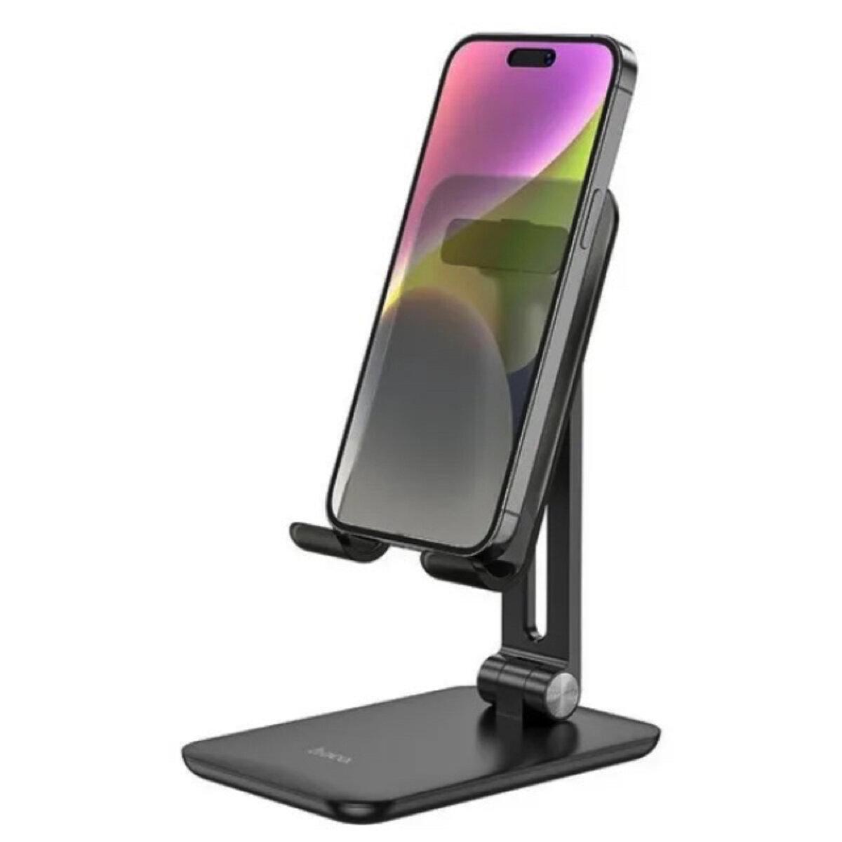 Підставка для смартфона Hoco HD1 Admire folding tablet desktop stand Black, фото 1
