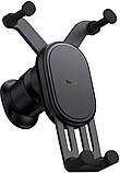Автотримач Baseus Stable Gravitational Car Mount Air Black, фото 4