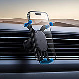 Автотримач Baseus Stable Gravitational Car Mount Air Black, фото 6