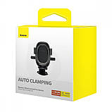 Автотримач Baseus UltraControl Pro Series Clamp-Type Black, фото 11
