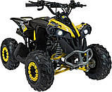 Дитячий акумуляторний квадроцикл RENEGADE HIPERFECT 110CC Жовтий, фото 5