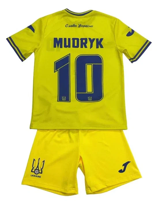 Форма футбольна дитяча збірна України Joma Mudryk 10 ріст 164 р. 30 жовта