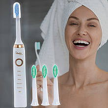 Ультразвукова електрична зубна щітка Shuke SK-601, Білий