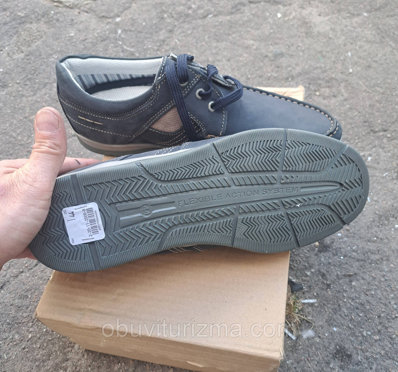 Мокасини фабричні шкіряні Frank Walker Польща (размер 41), фото 1