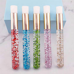 Щіточка для очищення вій глітер