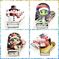 Сувенірні дерев'яні новорічні шкатулки