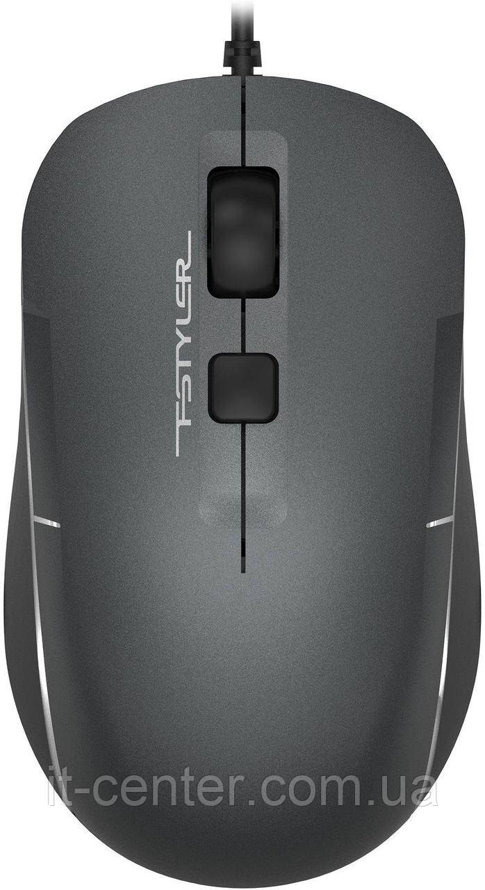 Миша A4tech FM26 Smoky Grey