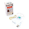 Гірлянда Роса від батарйок та USB, 3м, 30LED, Теплий білий, Xmas / Світлодіодна гірлянда / Гірлянда-нитка, фото 11