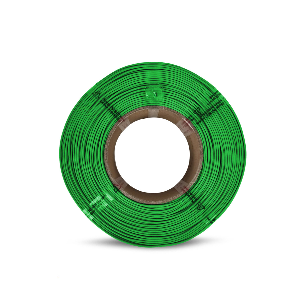 Пластик філамент без котушки Bambu Lab PETG HF Green (33500), Refill, 1.75мм, 1кг, 325м, 230-260°C, Зелений, високошвидкісний друк