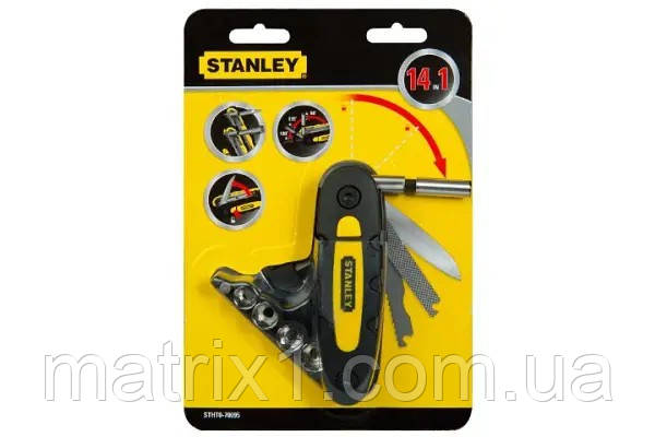 Мультитул трансформер 160 мм, 7 предметів STANLEY STHT0-70648