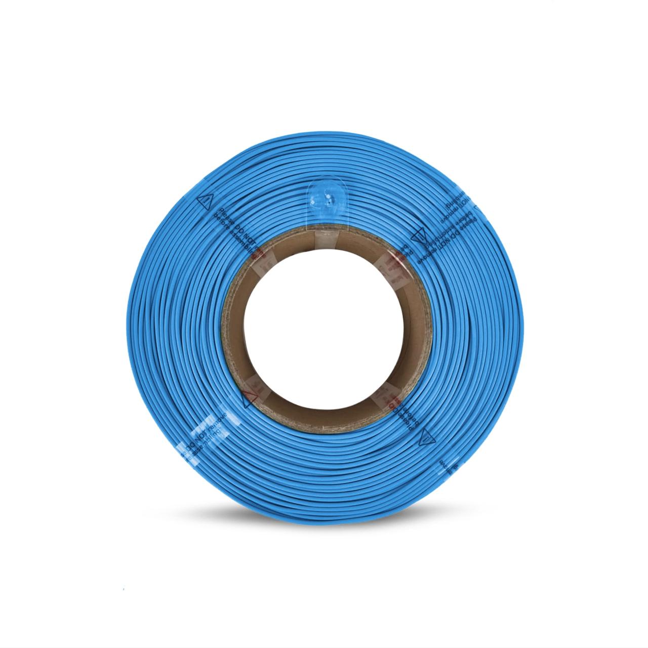 Пластик філамент без котушки Bambu Lab PETG HF Lake Blue (33601), Refill, 1.75мм, 1кг, 325м, 230-260°C, Блакитний, швидкісний друк
