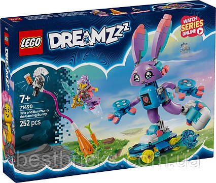 Конструктор Lego Dreamzz Іззі та Бунчуро, ігровий кролик 71490