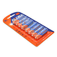 Лужна батарейка PkCell 1.5V AA LR6 8 штук у блістері для плеєрів та іграшок mayak