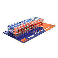 Лужна батарейка PkCell 1.5V AA LR6 24 шт у блістері для пультів та іграшок mayak