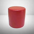 Пуф Серце Коло Квадрат 35 х 35 х 40 см  шкірозамінник дорогий колір під замовлення, фото 8