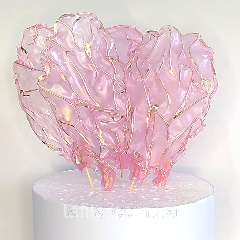 Набір вітрила Рожеві з золотим, фото 1