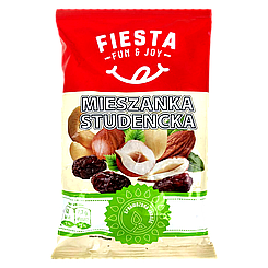 Горішки мікс фруктів та горіхів студентський Фієста Fiesta 100g 16шт/ящ (Код: 00-00016992)