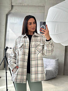 Жіноча куртка Куртка-сорочка No1 (молочний) 2908246