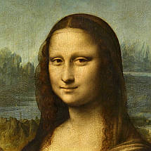Картина на полотні "Леонардо да Вінчі, Мона Ліза, Джоконда, Leonardo da Vinci, Mona Lisa", 60×40см, фото 3