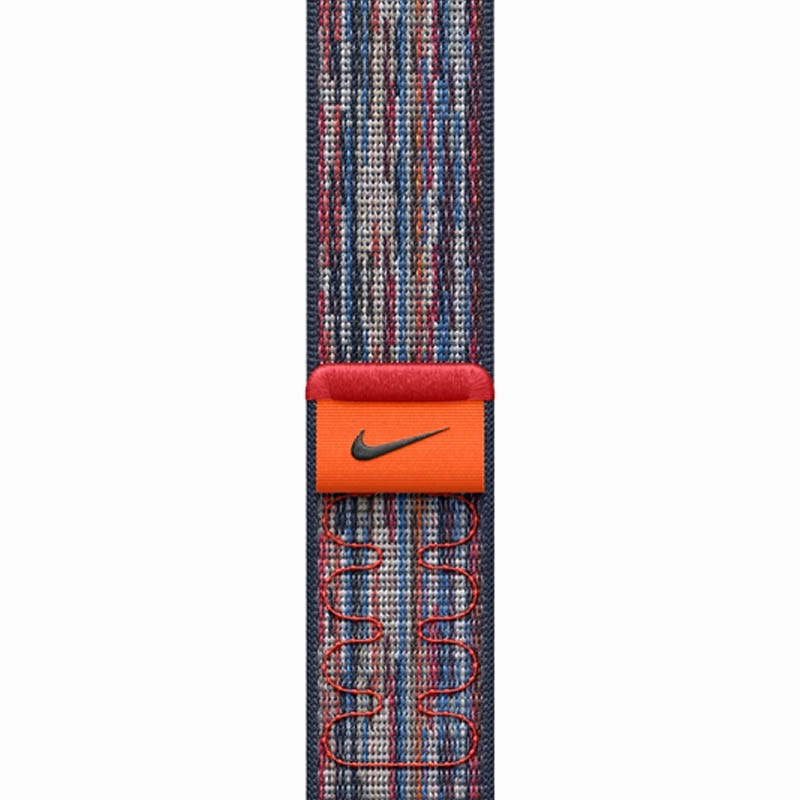 Ремінець Nike Sport Loop для Apple Watch 38/40/41/42mm(ser.10) Blue / Red