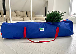 Сумка-чохол для зберігання штучної ялинки заввишки до 2,6 м HVOYA Синя (00014)