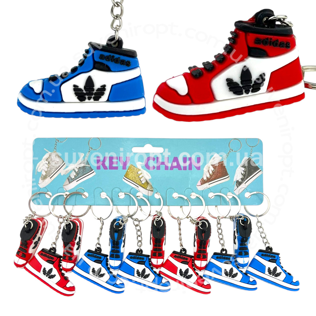 Брелок іграшковий кросівок адвік 12 шт., фото 1