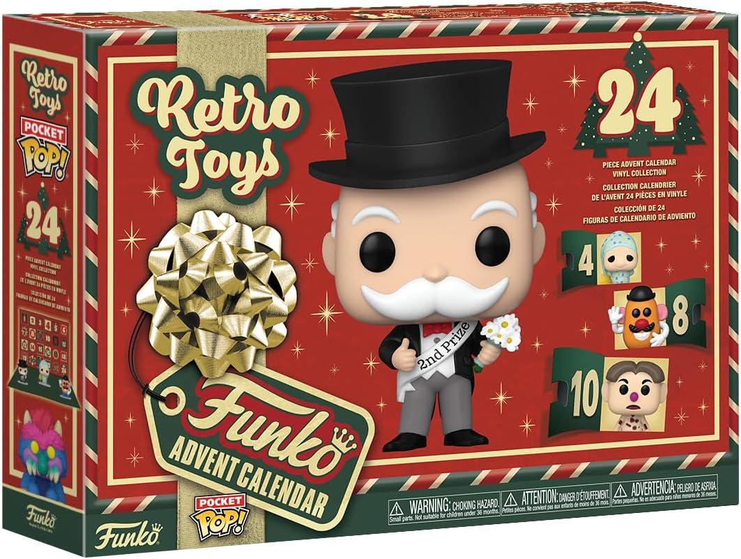 Адвент календар Funko Pop! Advent Calendar: Hasbro Retro Toys ретро-іграшки Hasbro 2024
