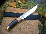 Ніж мисливський Wolf Gold Н-783 в чохлі 27 см, фото 7