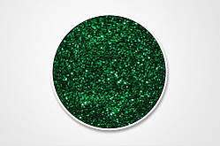 Сухі блискітки, колір зелений, 10 г, 0,4 мм