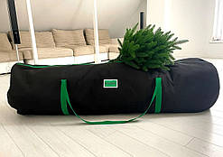 Сумка-чехол для хранения искусственной елки высотой до 2,2 м Черная (00016)