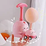 Аеромобіль balloon car машинка з кулькою Aerodynamics Reaction FORCE Principle <unk> Інтерактивна іграшка, фото 4