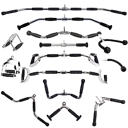 Набір ручок для тяги York Fitness (15 предметів) -UKMarket-