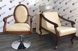 Перукарський комплект меблів MOZART 2в1 (VM2022+865) Бежевий