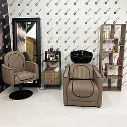 Комплект меблів для перукарень та салонів краси VINCENT комплект 5в1 (VM2037+881+935+716+Valio)