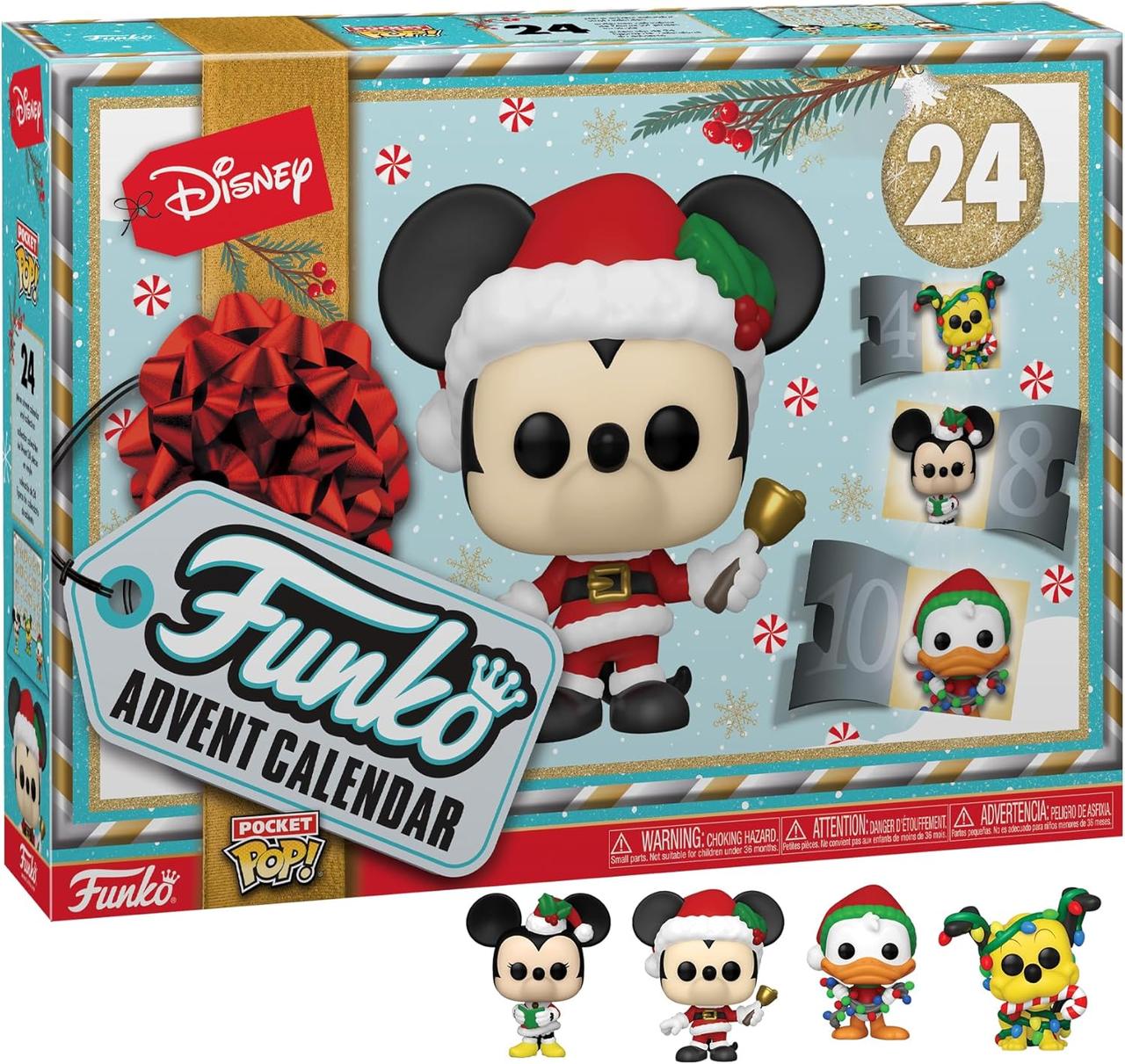 Адвент календар персонажі Дісней Мікі та друзі Funko Pop! Disney: Advent Calendar - Holiday, фото 1