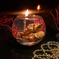 Декоративна гелева свічка Чародійка грошова жаба